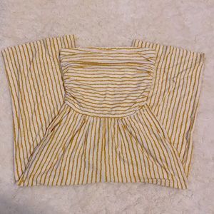 J for Justify strapless cropped Romper